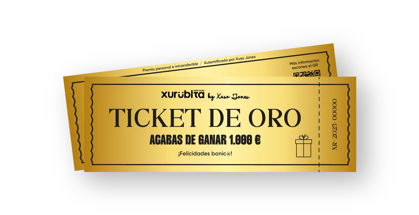 Ticket de Oro - Productos Xurubita